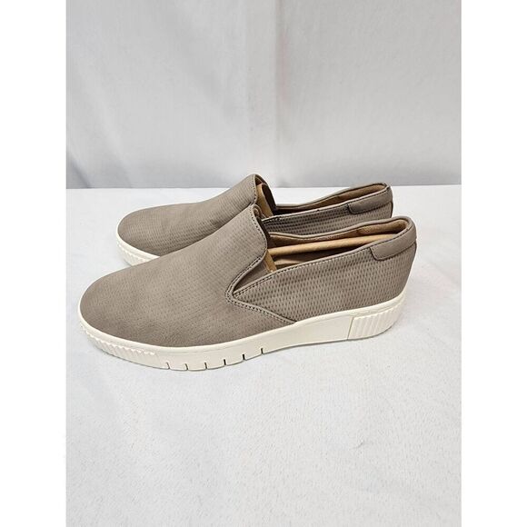 SOUL Naturalizer Size 9.5 Tia Platform Slip-On Sneaker Gray Comfort Shoes - Picture 5 of 8